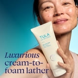 TULA Skincare Rich Rinse Daily Cream-to-Foam Face Cleanser, 6.7 FL OZ