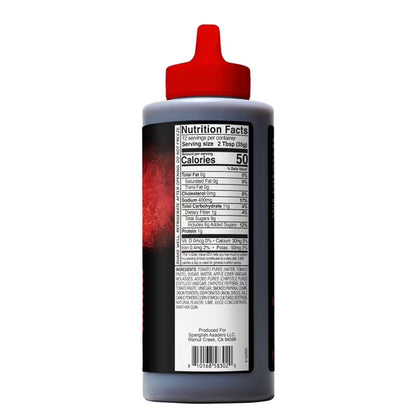 Spanglish Asadero Birria BBQ Sauce for Beef, Pork, and Chicken, 15 oz Bottle