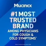 Mucinex 12 Hour Cold and Flu Medicine for Adults, 50 Tablets