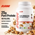 RAW Grass Fed Whey Isolate Protein, Milk & Cookies, 1.56 lbs.