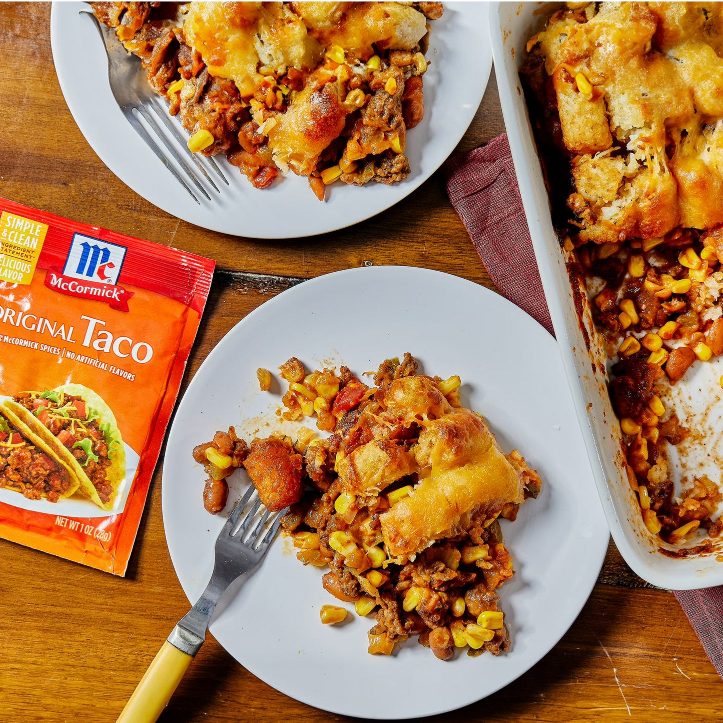 McCormick Original Taco Seasoning Mix, 1.0 oz Packet
