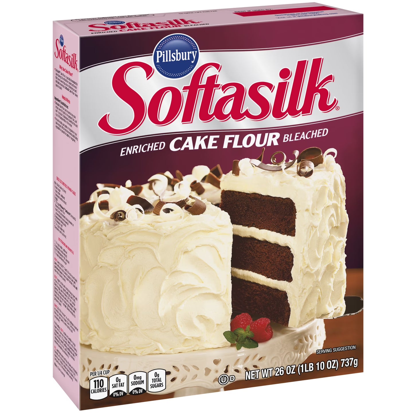 Pillsbury Softasilk Cake Flour, 26 oz Box