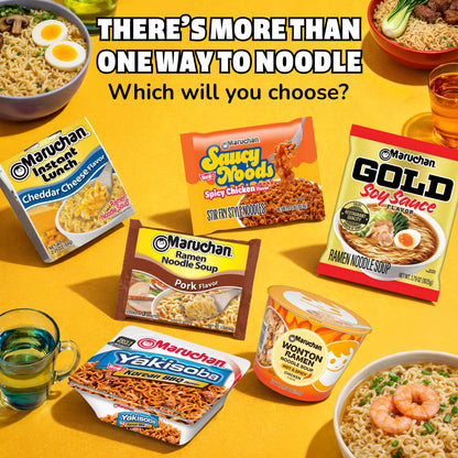 Maruchan Ramen Noodle Soup, Creamy Chicken Flavor Instant Noodles, 3 oz