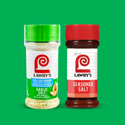 Lawry's Kosher 25% Less Sodium Garlic Salt With Parsley, 5.62 oz Bottle