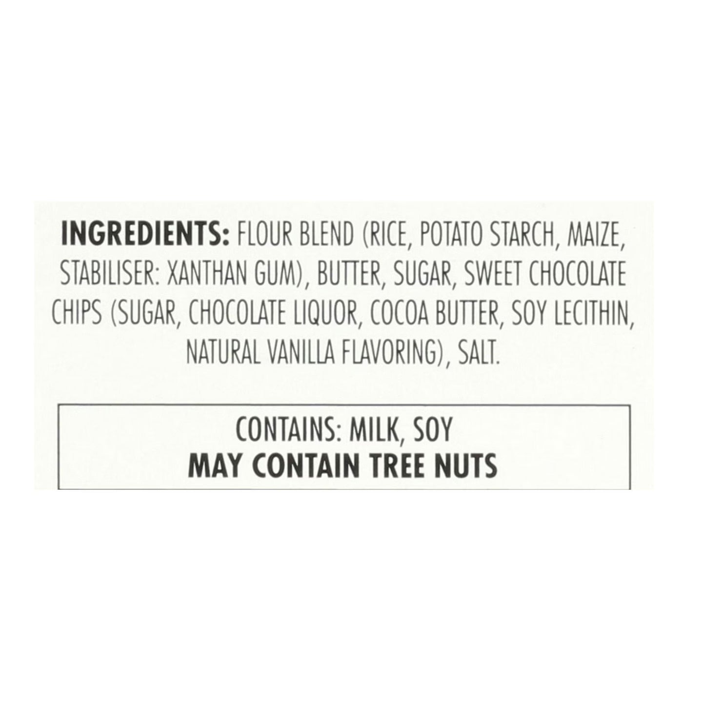 Walker’s Shortbread Gluten-Free Chocolate Chip Shortbread Cookies, Kosher, 9 Count (6 Pack)