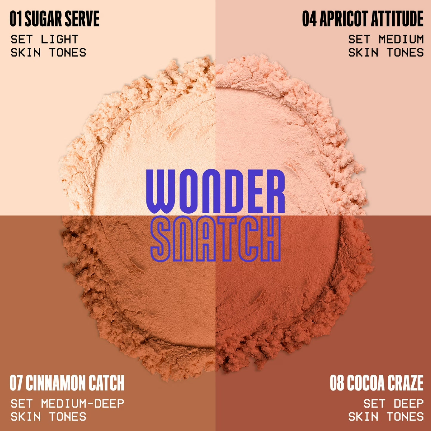 NYX Professional Makeup Wonder Snatch Translucent Setting Makeup Finishing Powder, Sugar Serve 01