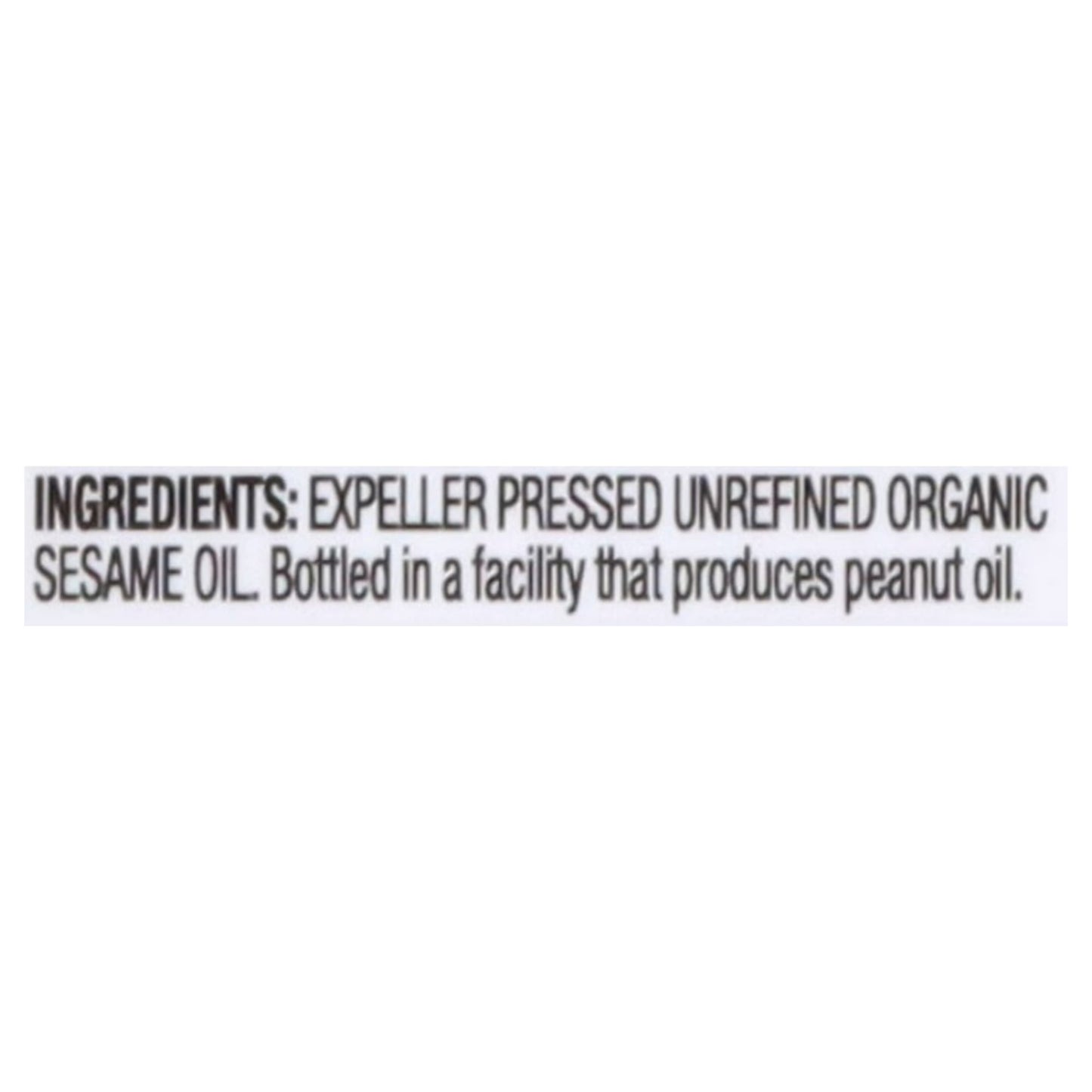 Spectrum Naturals Organic Unrefined Sesame Oil, 8 fl oz