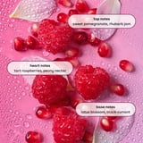 (4 pack) eos Shea Better Cashmere Body Wash, Pomegranate Raspberry, Creamy Gel Formula, 16 fl oz.
