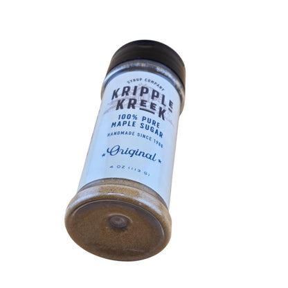 Pure Maple Sugar, 4 oz, Kripple Kreek Small Batch Wisconsin Maple Sugar, 100% Natural Granulated Maple Syrup Sweetener