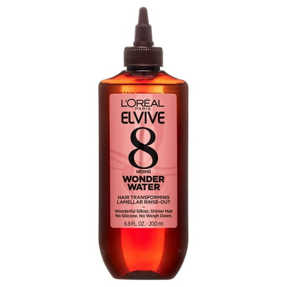 L'Oreal Paris Elvive Wonder Water Lamellar Rinse-out Treatment, for Damaged Hair, 6.8 fl oz, Light Weight