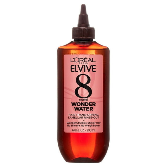 L'Oreal Paris Elvive Wonder Water Lamellar Rinse-out Treatment, for Damaged Hair, 6.8 fl oz, Light Weight