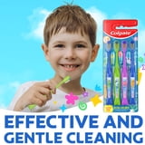 (3 pack) Colgate Ocean Explorer Extra Soft Kids Toothbrush Pack, 4 Count