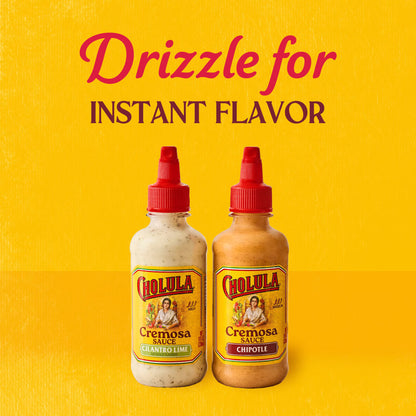Cholula Cilantro Lime Cremosa Sauce, 8.0 fl oz Bottle