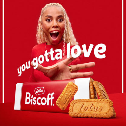 Belgian Shortbread Biscoff Cookies | Individually Wrapped Caramelized Cinnamon Crunch Treat | Snack for Coffee Tea Ice Cream Office Holiday Gift Party Favor 32 Pack (Each Pack 2 Cookies) 64 Total
