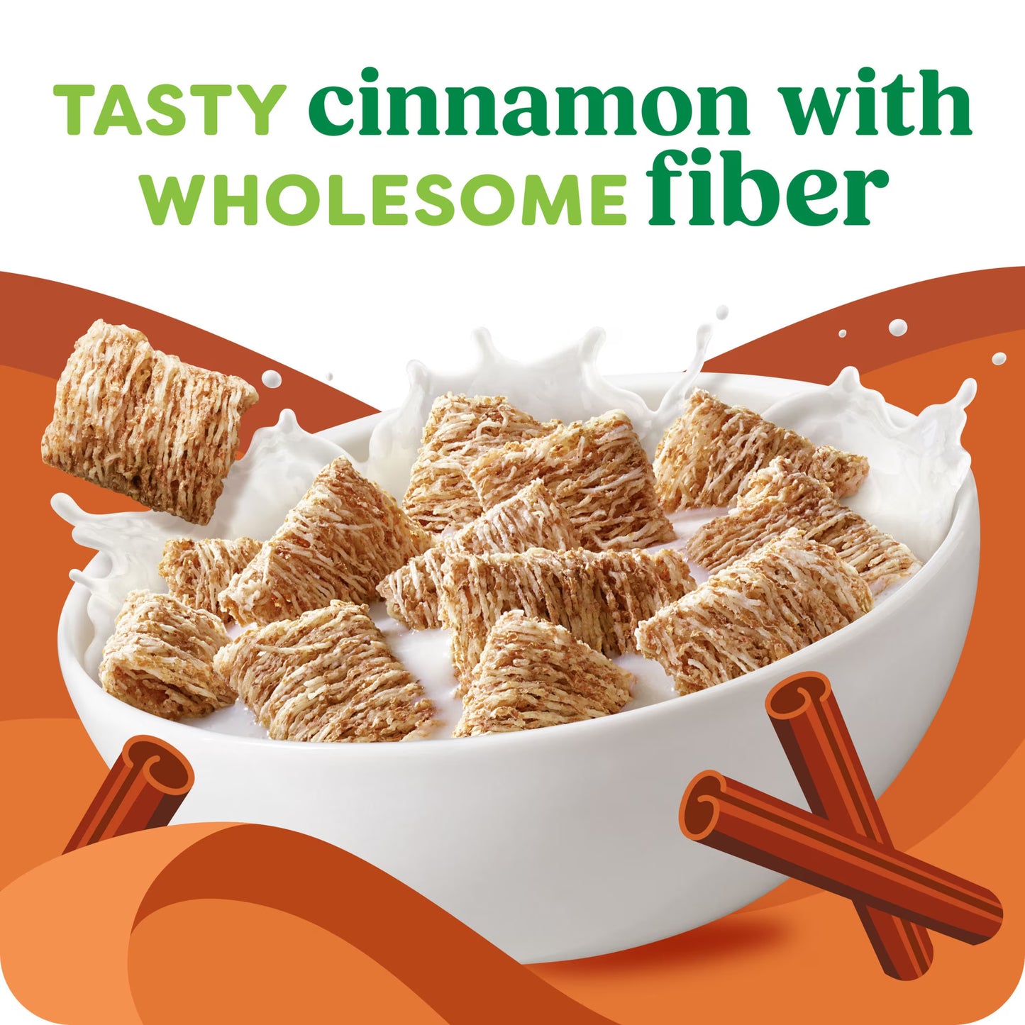 Kashi Cinnamon Harvest Breakfast Cereal Box, 18 oz
