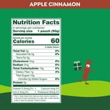 (2 pack) GoGo squeeZ No Sugar Added Apple Cinnamon Applesauce Pouches, 3.2 oz (4 Pack)