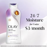 Olay Ultra Moisture Body Wash, Age Defy, Vitamin B3 & Hyaluronic, 22 fl oz