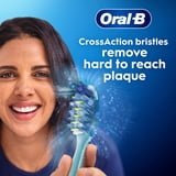 Oral-B Toothbrush Pack, Pro-Clean CrossAction Plaque Removal Manual Toothbrush, Soft Bristles, 4 Count