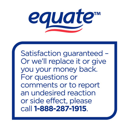 Equate Ibuprofen Tablets, 200 mg, Pain Reliever and Fever Reducer, 500 Count (2x250 Count), Compare to AdvilÂ Tablets Active Ingredient