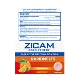 Zicam Cold Remedy Rapidmelts, Citrus Flavor, 36ct