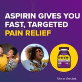 Bayer Back and Body Extra Strength Aspirin 500mg, Aspirin Plus 32.5 mg Caffeine Pain Reliever, Powerful Back and Body Pain Relief, 100 Coated Caplets