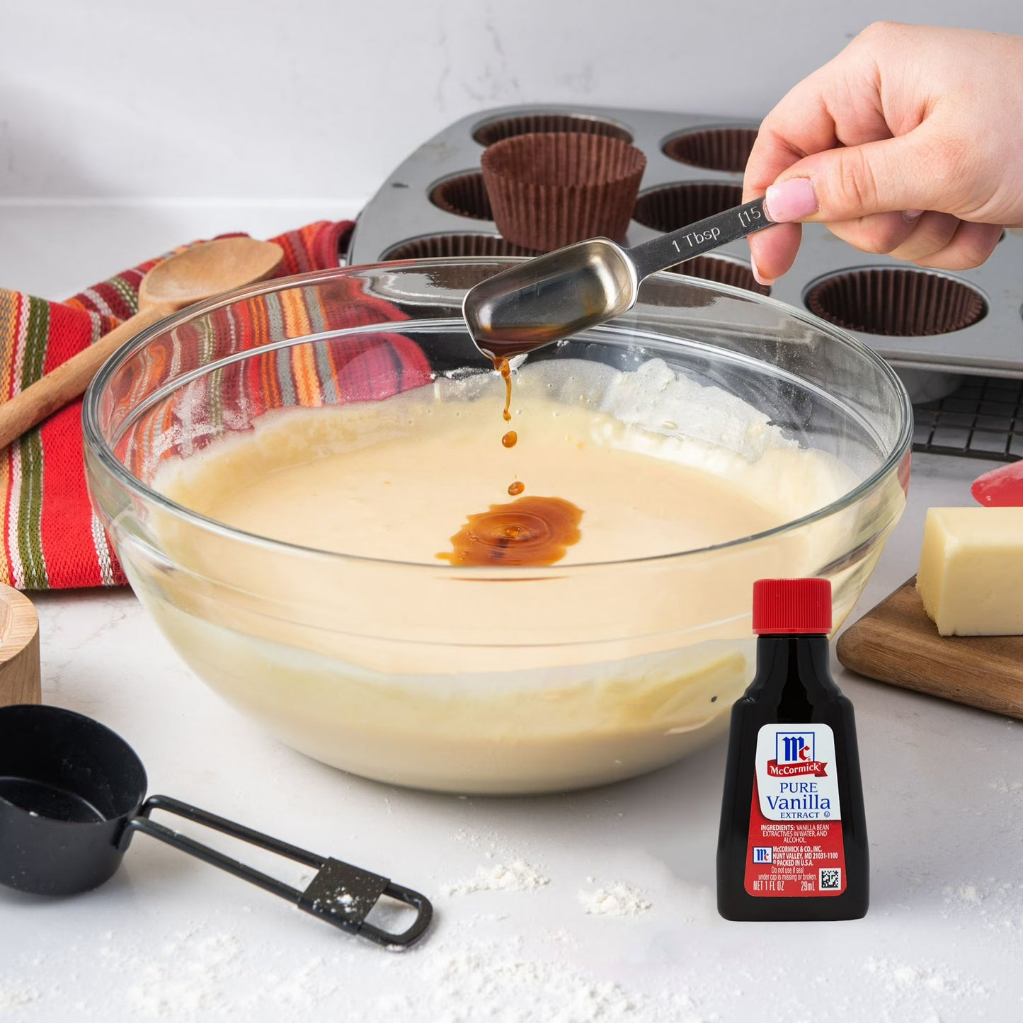 (24 pack) McCormick Pure Vanilla Extract, 1.0 fl oz Box