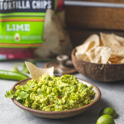 Siete Family Foods Tortilla Chip, Hint of Lime, 5 oz Bag