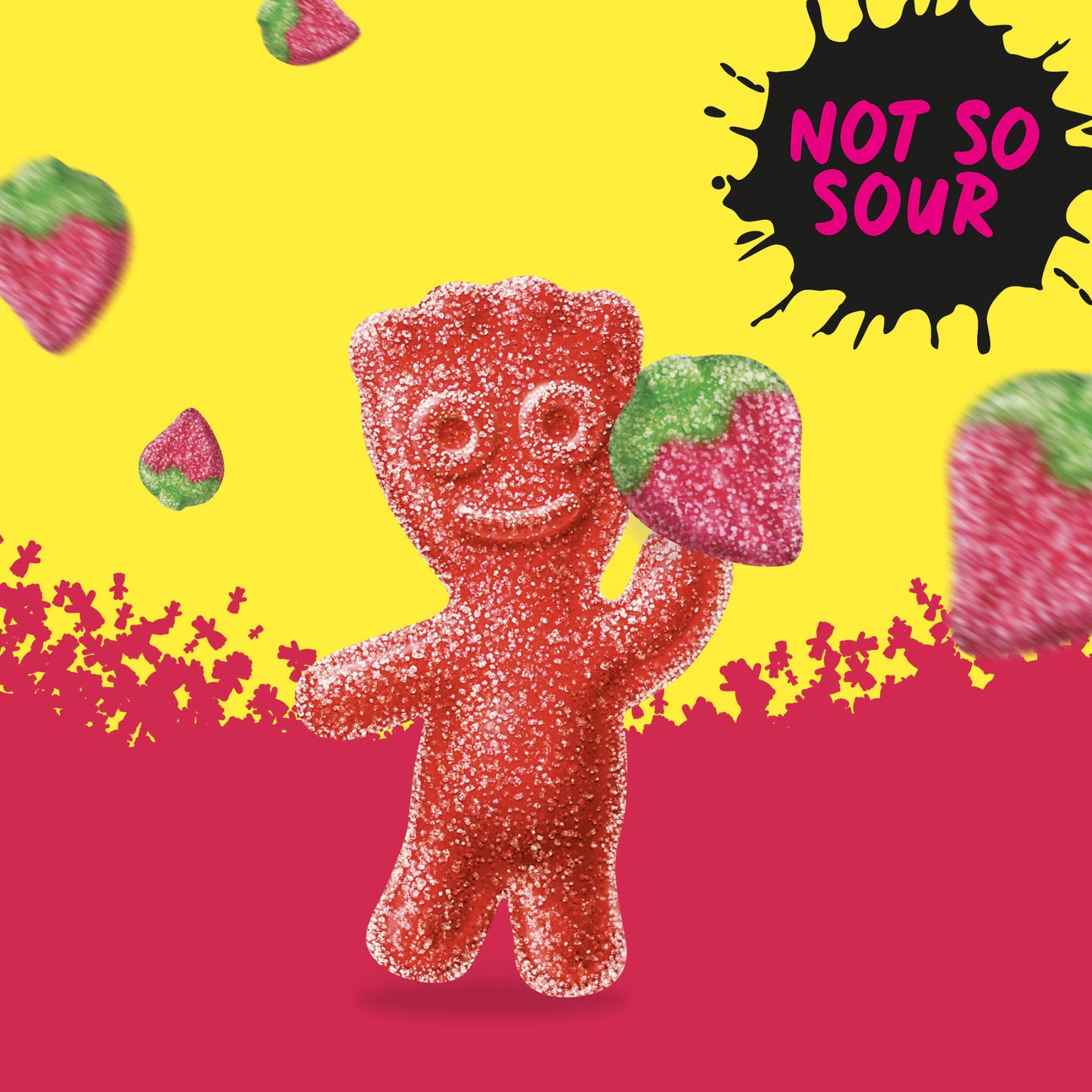 SOUR PATCH KIDS Strawberry Soft & Chewy Gummy Candy, Share Size, 12 oz