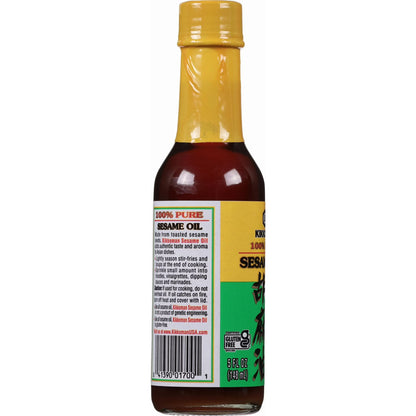 Kikkoman 100% Pure Sesame Oil, 5 fl oz Bottle