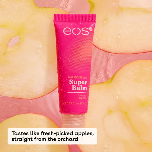 (2 pack) Eos 24H Moisture Super Balm- Coconut Milk & Honey Apple, Lip Sleeping Mask, 0.35 fl oz, Pack of 2