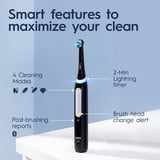 Oral-B Toothbrush, iO Series 4 Electric Toothbrush with (1) Brush Head, Rechargeable, Black