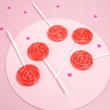 Red Swirl Lollipops, Party Favor Candy, 24 Count, 10.16 Ounce Box