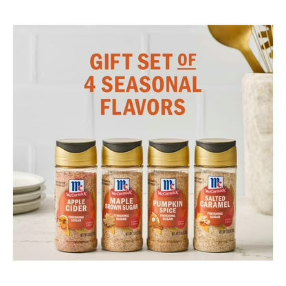 McCormick Fall Finishing Sugar Limited Edition Complete Full Set Of 4 New 2025