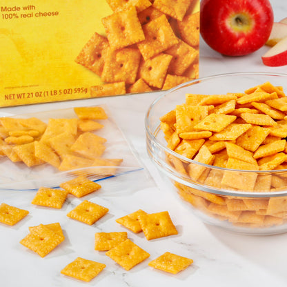 Great Value Cheese Crackers, 21 oz