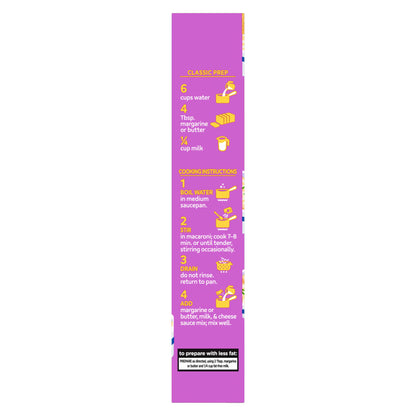 Kraft Mac and Cheese, 1 Box, for Easy Snack or Dinner Sides, Limited Edition Chicken Ramen Flavor, No Artificial Flavors, Preservatives or Dyes, 7.25 oz