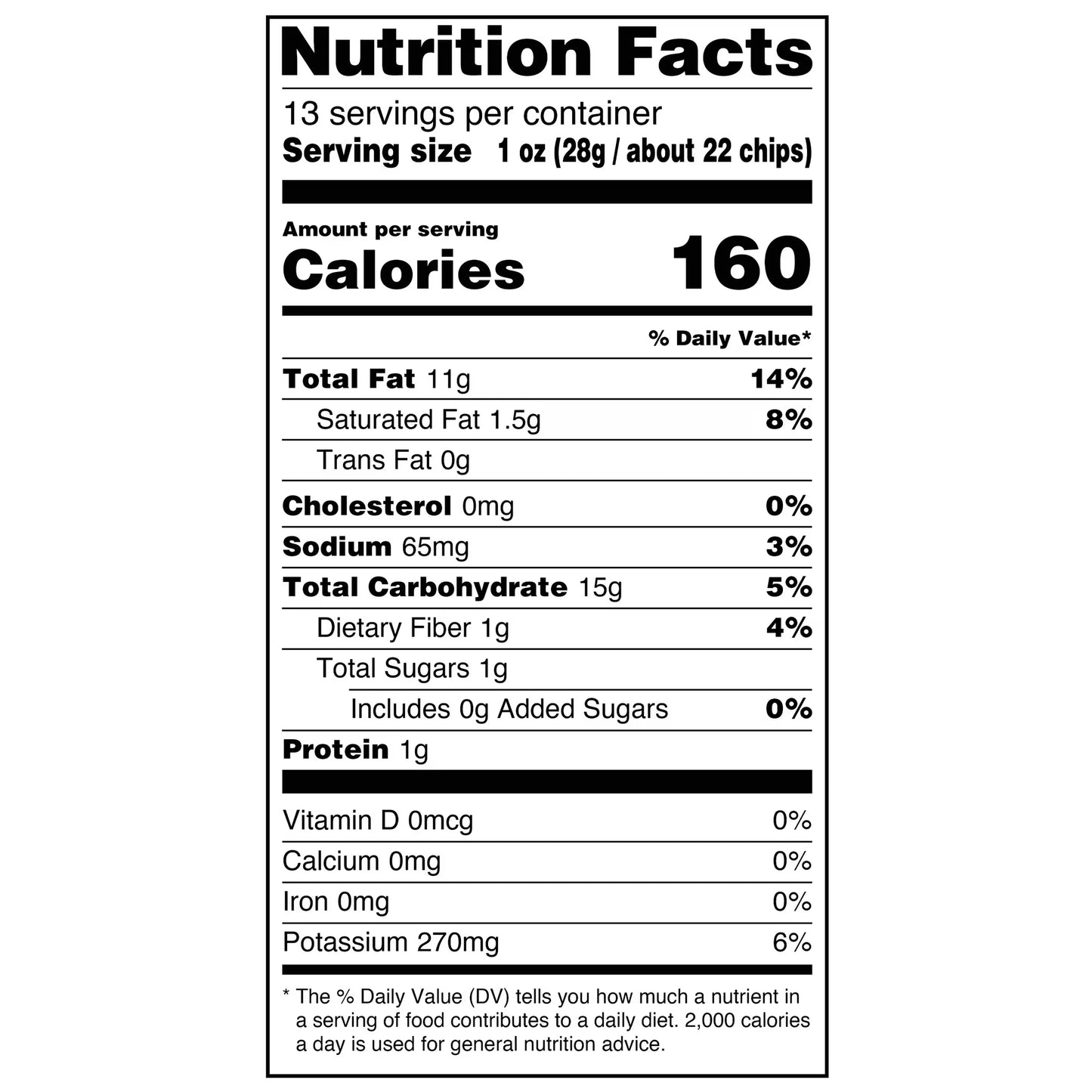 Great Value Lightly Salted Wavy Potato Chips Party Size, 13 oz