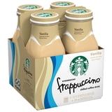 Starbucks Frappuccino Vanilla Chilled Coffee Drink, 9.5 fl oz, 4 count