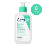 CeraVe Skin Care Gel Foaming Facial Cleanser Ceramides Non-Drying for Normal to Oily Skin, 8 fl oz