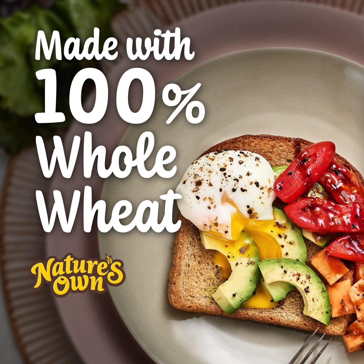 Nature's Own 100% Whole Wheat, Non-GMO Small Loaf Bread, Sandwich Bread, 12 oz Loaf