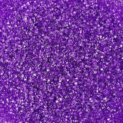 (6 pack) Great Value Purple Sanding Sugar for Desserts, 3.7 oz