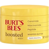 Burt's Bees Boosted Body Whipped Butter Moisturizing Lotion, 24 Hour Moisture 6.5 oz.