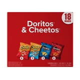 Frito Lay Doritos & Cheetos Snack Chips Mix Variety Pack, 18 Pack