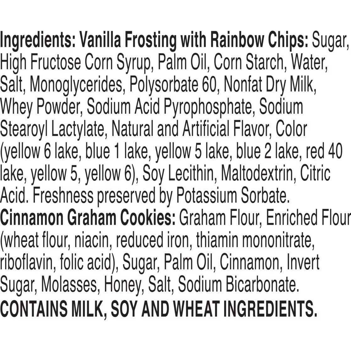Dunkaroos Cinnamon Graham Cookies and Rainbow Chip Frosting, 10 Ct, 10 oz