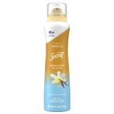 Secret Dry Spray Antiperspirant Deodorant, Vanilla and Argan Oil, 4.1 oz