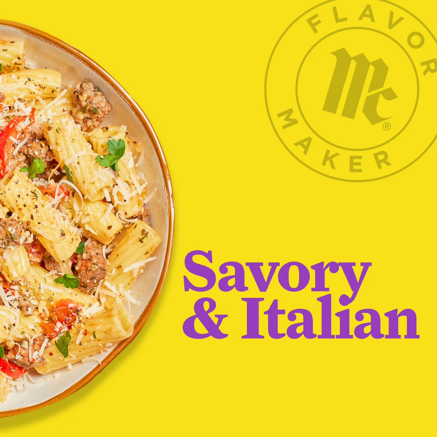 McCormick Flavor Maker Pasta Topping Seasoning, 4.3 oz Jar