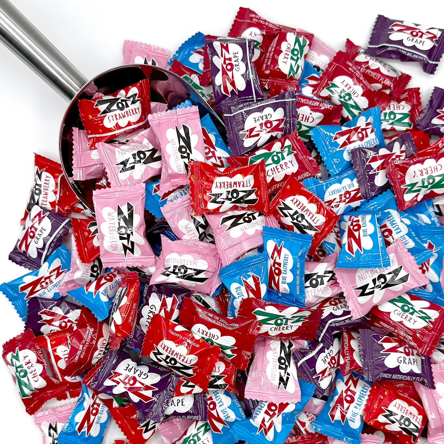 Zotz Fizzy Candy Variety Pack Assorted Flavors 135 Count 1.5 Pounds