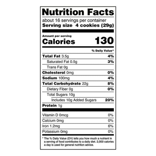 Great Value Baked Ginger Snap Cookies, 16 oz