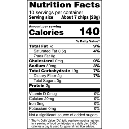 Tostitos Organic Blue Corn Tortilla Chips, 10 oz Bag