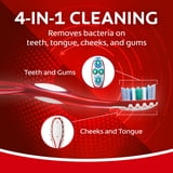 Colgate 360 Advanced Whitening Toothbrush Pack, Medium Adult Toothbrushes, 4 Pack
