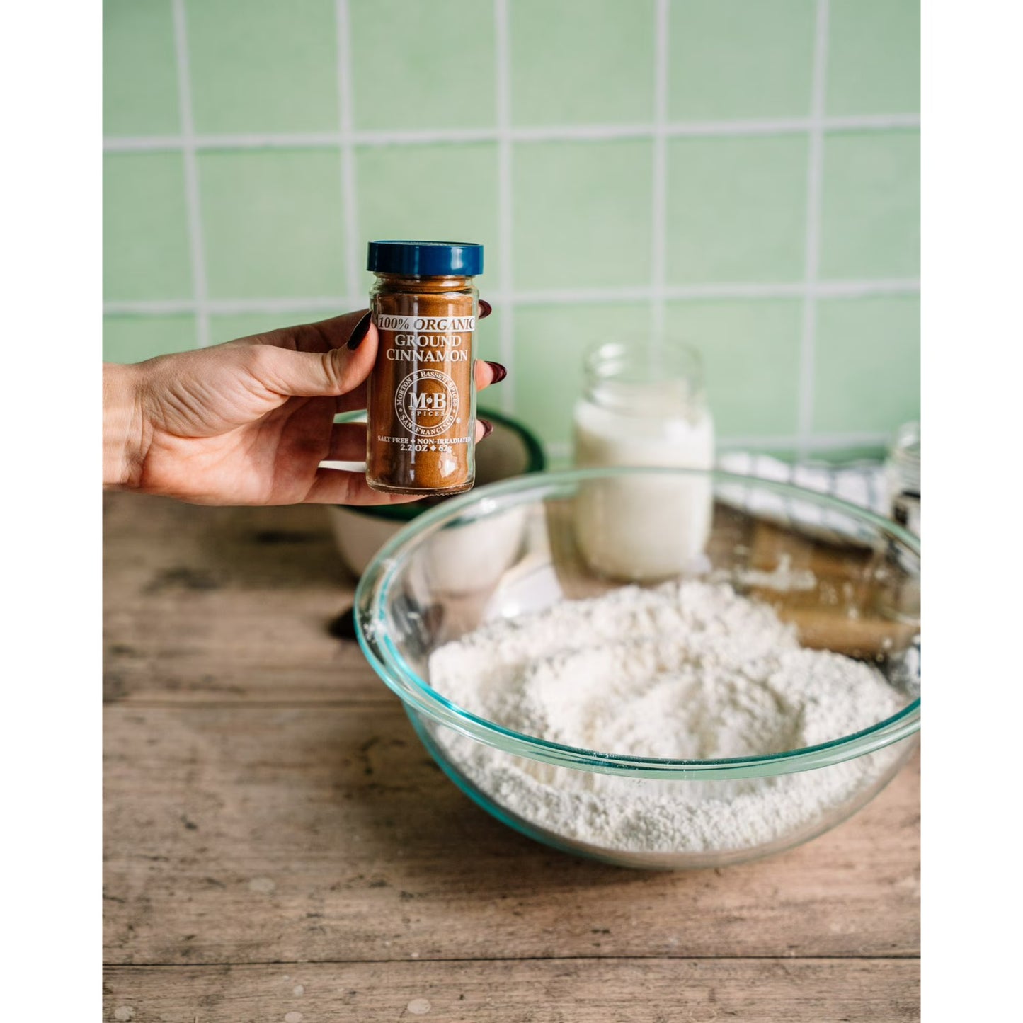 Morton & Bassett Organic Ground Cinnamon, 2.2 oz – Single Spice